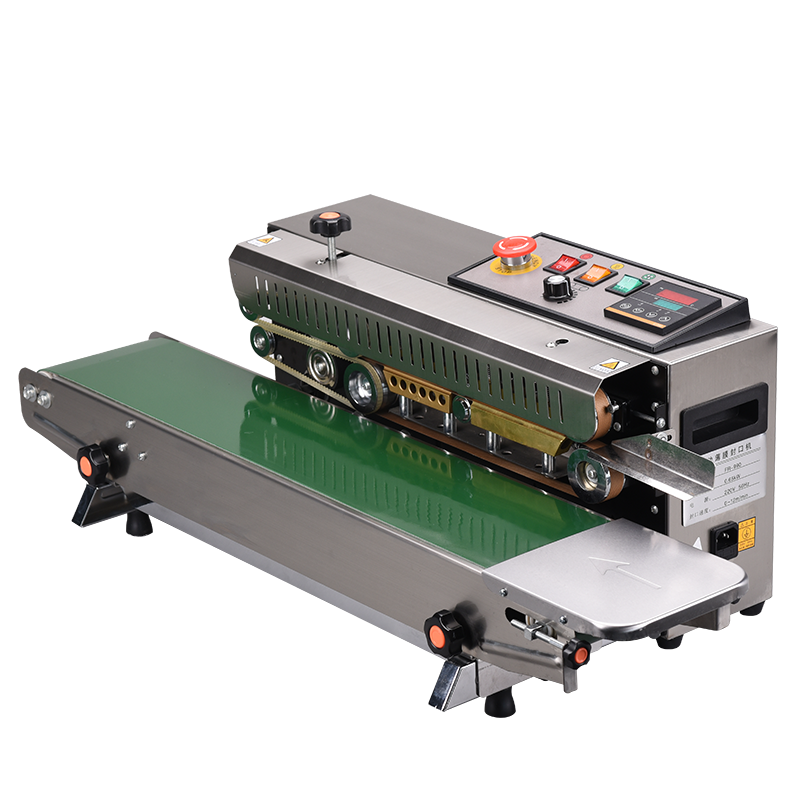 Beijue FR-770 Commercial Sealing Machine Fully Automatic Film Plastic Aluminum Foil Bag Continuous Sealing Machine
