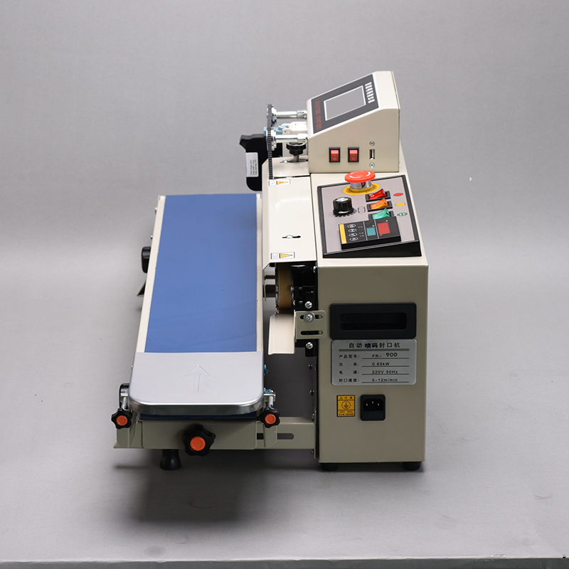 FR1600 intelligent spray code sealing packaging machine