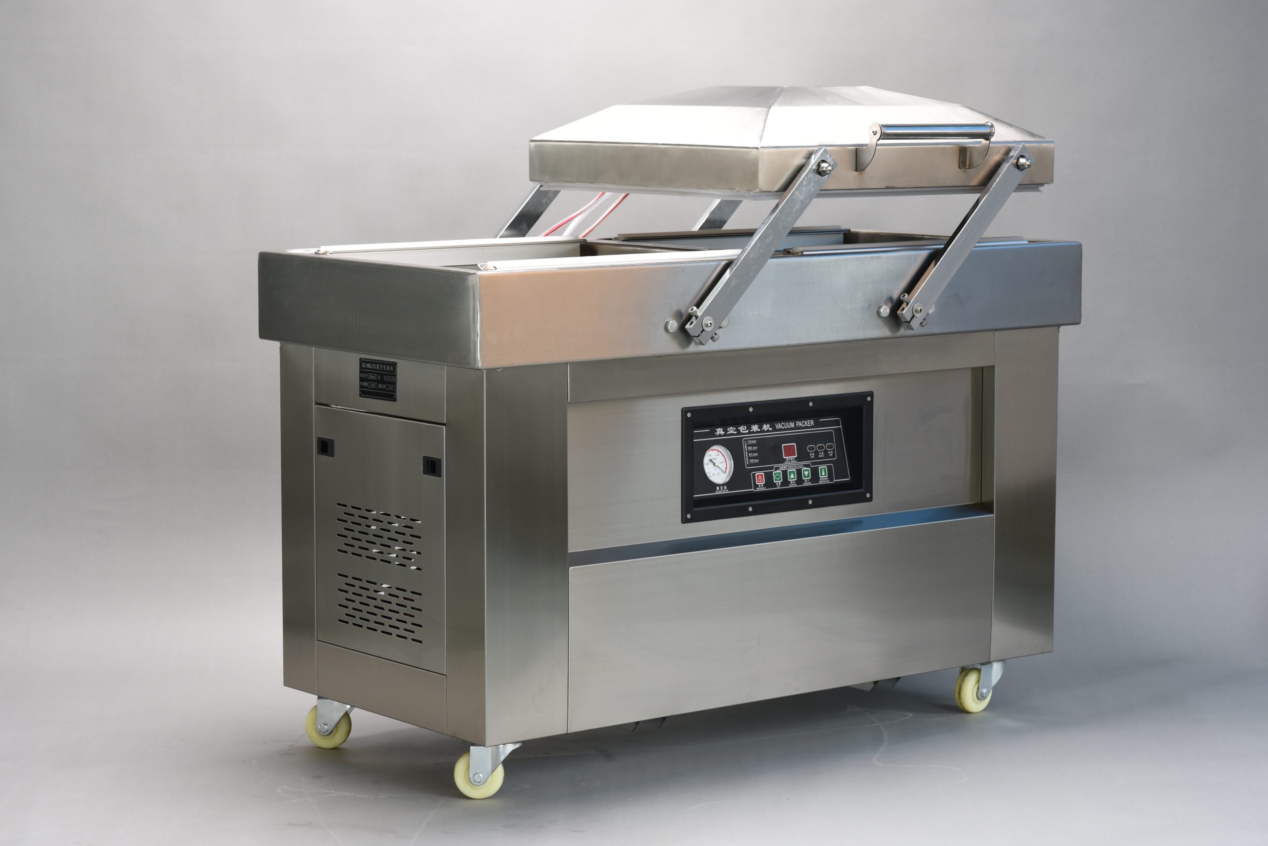 Beijue DZ-500 Double Chamber Vacuum Packaging Machine Deep Slot Type