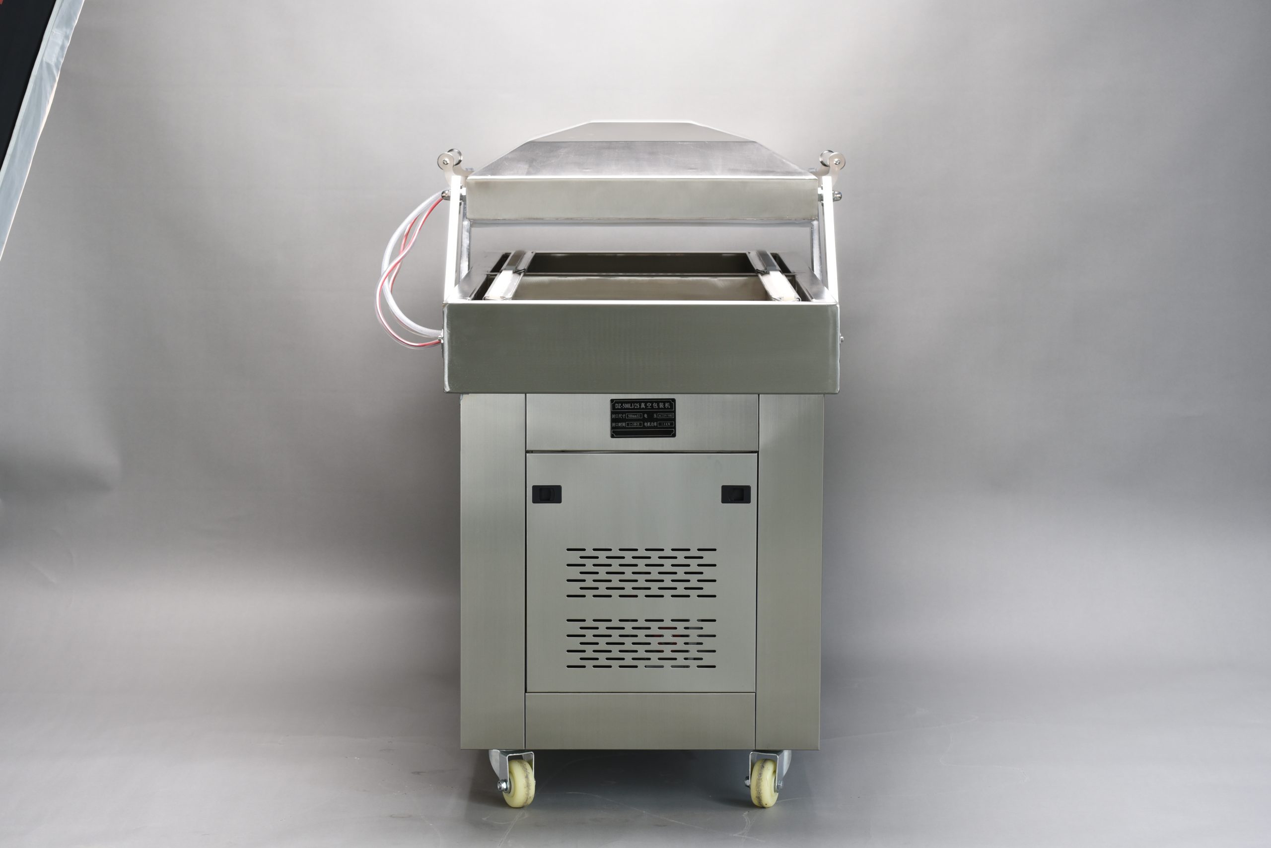 Beijue DZ-500 Double Chamber Vacuum Packaging Machine Deep Slot Type