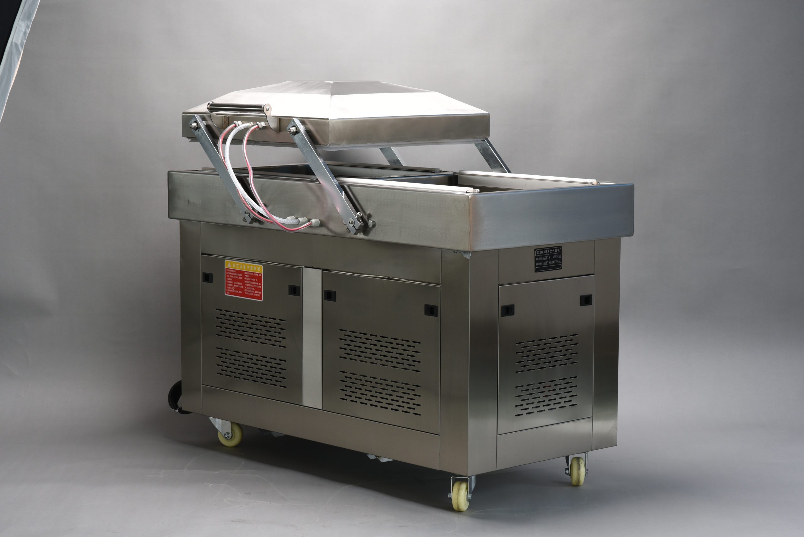 Beijue DZ-500 Double Chamber Vacuum Packaging Machine Deep Slot Type