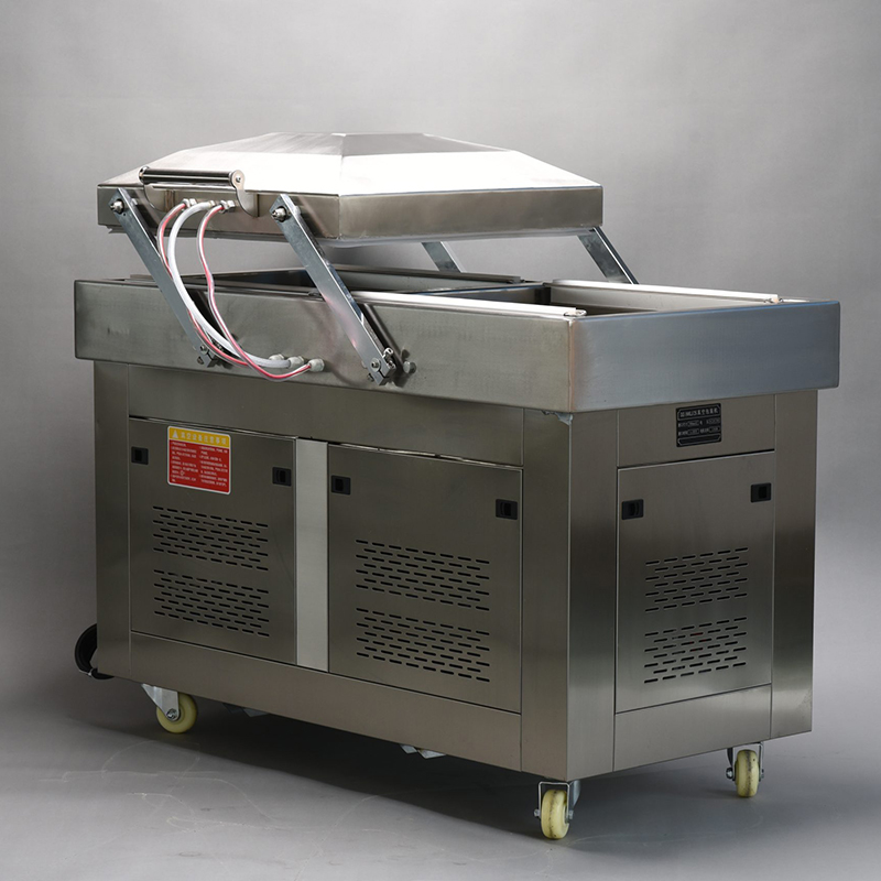 Beijue DZ-600 Double Chamber Vacuum Packaging Machine Deep Slot Type